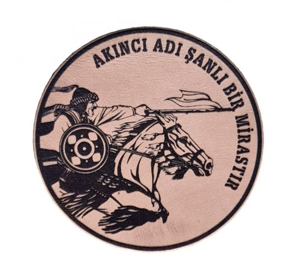 AKINCI Deri PEÇ  -Arma - Leather Patch ürün görseli 1