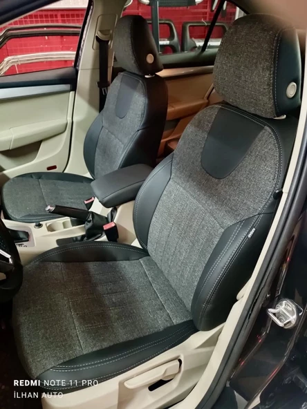 Skoda Octavia Araca Özel Dikim Koltuk Kılıfı ürün görseli 1