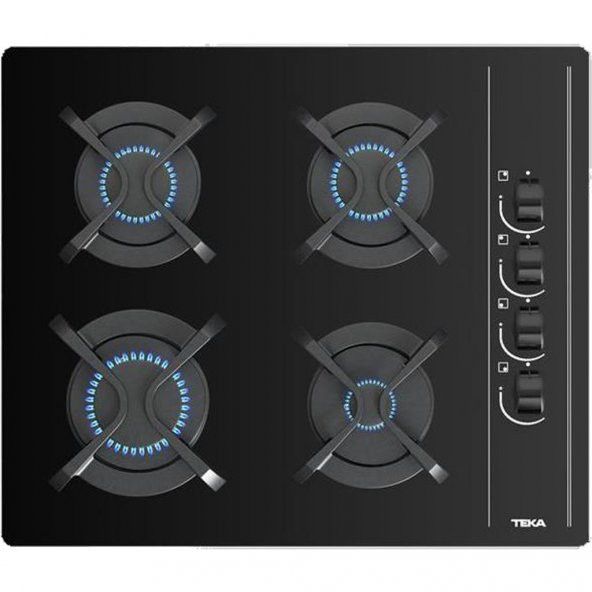Teka Gbc 64002 Kbc Bk (E4) 60 Cm Siyah Gazlı Ocak ürün görseli 1