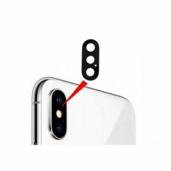 iPhone X Kamera Camı Seti ürün görseli 1