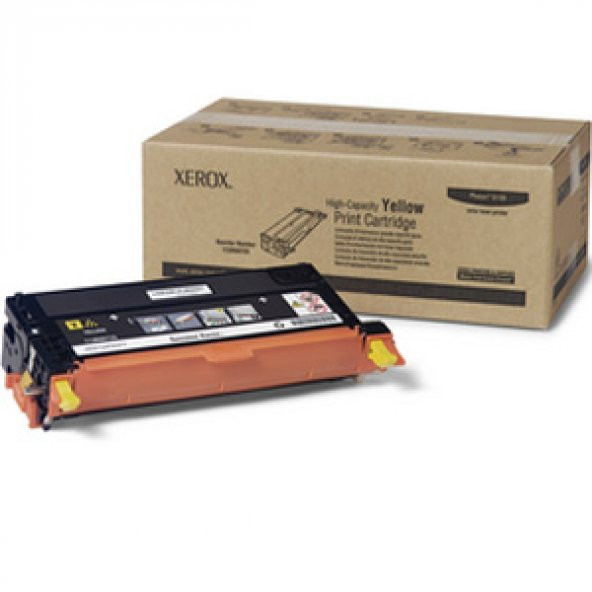 Xerox 113R00725 Phaser 6180-6180MFP Yüksek Kapasite Yellow Sarı Toner 6.000 Sayfa ürün görseli 1