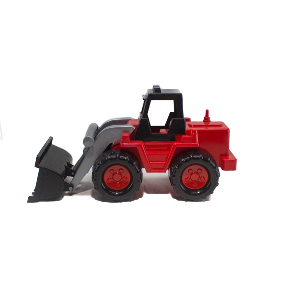 Kepçe Oyuncak Kepçe Dozer Kırmızı 40 Cm - Resim 3