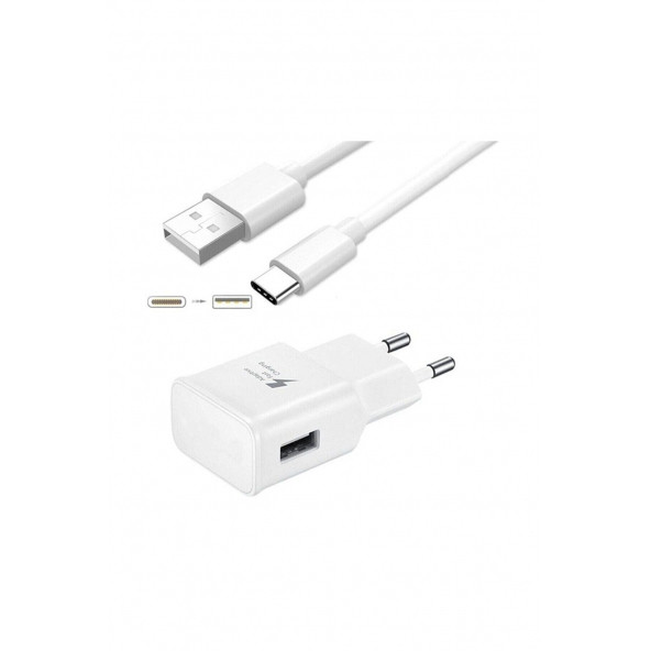 Xiaomi Mi MIX Uyumlu Type C Hızlı Şarj Aleti Seti Kafa Kablo ürün görseli 1