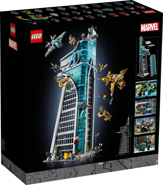 LEGO Marvel 76269 Avengers Kulesi (5201 Parça) - Resim 7