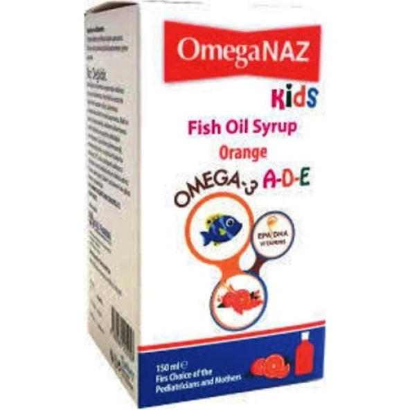 Omeganaz Portakallı Balık Yağı 150 ml ürün görseli 1