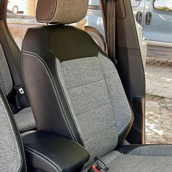 Volkswagen T-Roc/T-Cross Araca Özel Dikim Koltuk Kılıfı ürün görseli 1