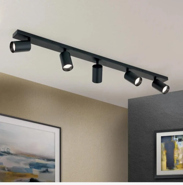 mylights 120cm     ampullü led avize gün ışıgı ampullu led spot led avize ürün görseli 1