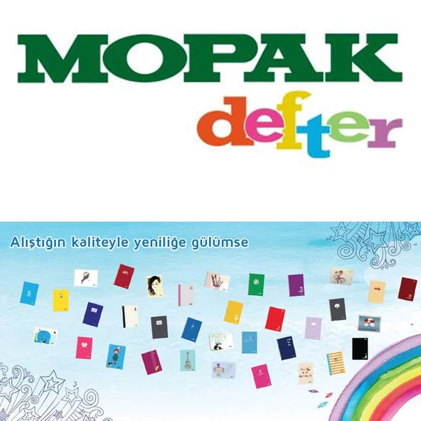 Mopak Müzik  Defteri Küçük Boy ürün görseli 1