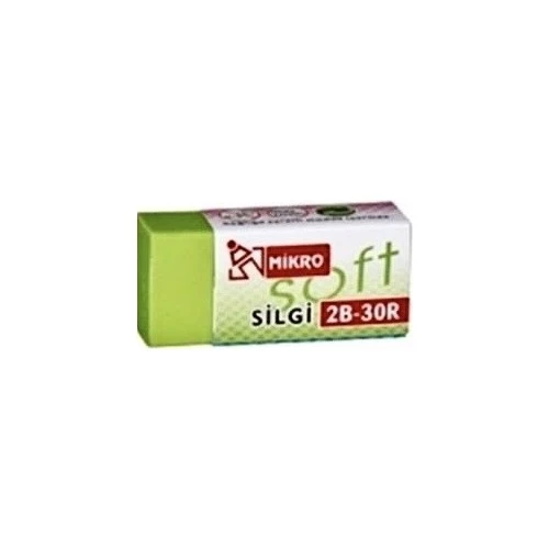 Mikro Soft Pastel Renk Silgi 2B ürün görseli 1