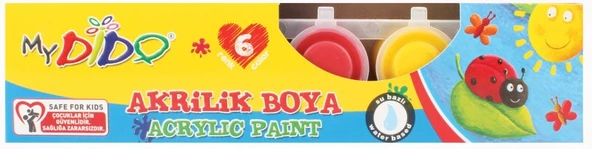 My Dido Akrilik Boya  6Lı ürün görseli 1