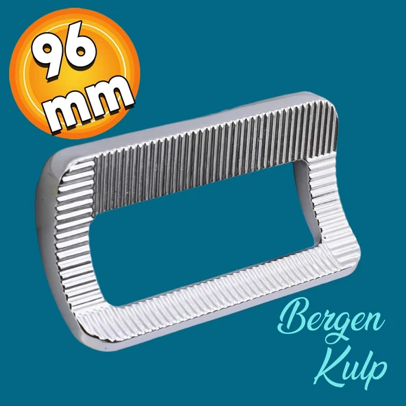 Desenli Bergen Mobilya Mutfak Dolabı Çekmece Dolap Kulpu Kulbu Metal Kulpları Krom (96 MM-9.6 CM) ürün görseli 1