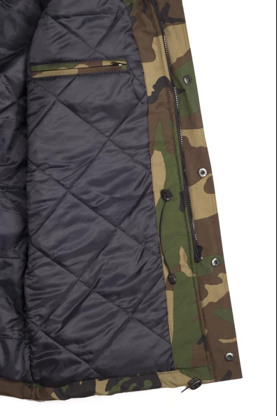 Makara Avrupa Kamuflaj Parka - Resim 5