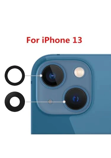 iPhone 13 Arka Kamera Camı Lensi Seti ürün görseli 1