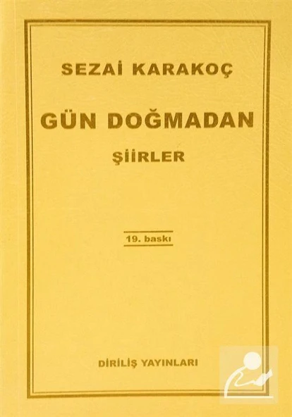 Gün Doğmadan- Şiirler - Sezai Karakoç ürün görseli 1
