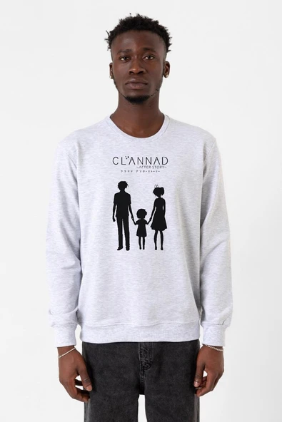 Clannad Anime After Story Karmelanj Erkek 2ip Sweatshirt ürün görseli 1