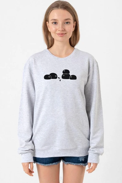 Clannad Anime Dango Daikazoku Grimelanj Kadın 2ip Sweatshirt ürün görseli 1
