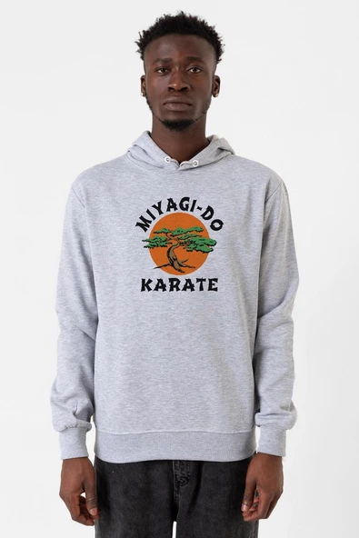 Cobra Kai Miyagi Do Karate Grimelanj Erkek Kapşonlu 3ip Sweatshirt ürün görseli 1