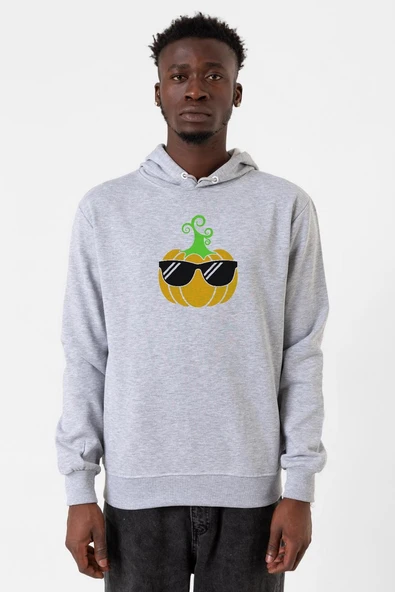 Cool Pumpkin Grimelanj Erkek Kapşonlu 3ip Sweatshirt ürün görseli 1