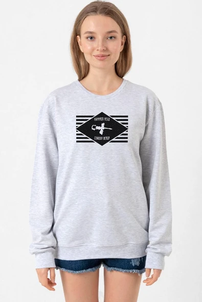 Cowboy Bebop Hammer Head Grimelanj Kadın 2ip Sweatshirt ürün görseli 1
