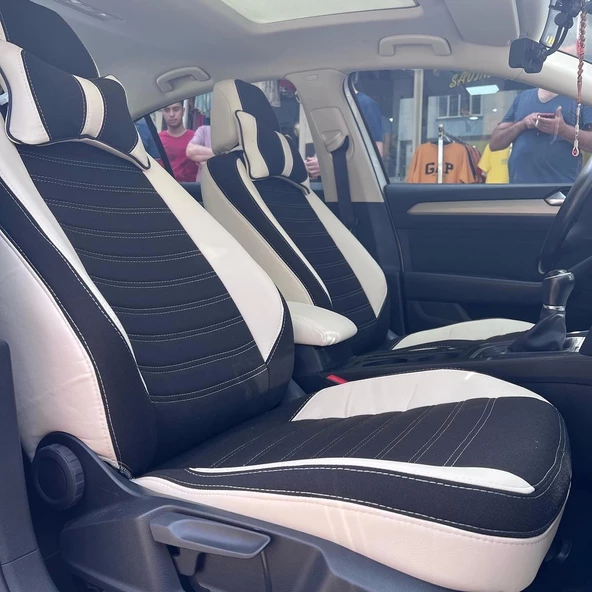 Volkswagen Passat B8 Araca Özel Dikim Koltuk Kılıfı ürün görseli 1