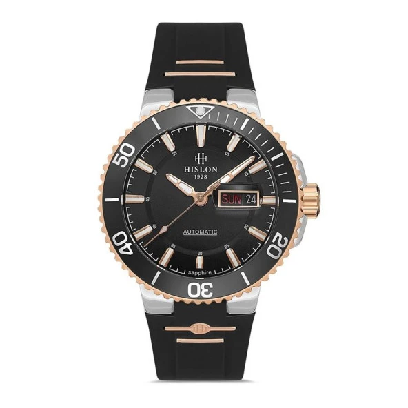 Hislon Men's Solid SD137T-04BR Erkek Kol Saati ürün görseli 1