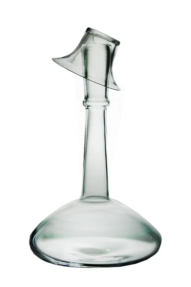Paşabahçe El İmalatı Kristal Şapkalı 2 Parça Karaf Takımı 90835 ürün görseli 1