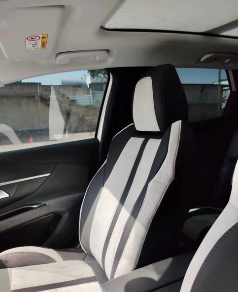 Peugeot 3008 Araca Özel Dikim Koltuk Kılıfı ürün görseli 1