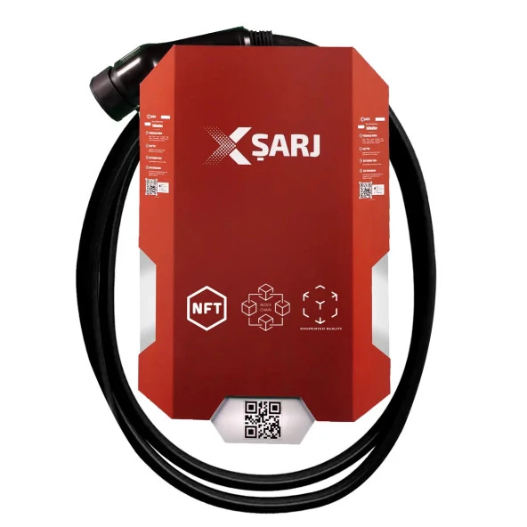 XŞarj Ac 22kW Elektrikli Araç Şarj İstasyonu (Kablolu) ürün görseli 1