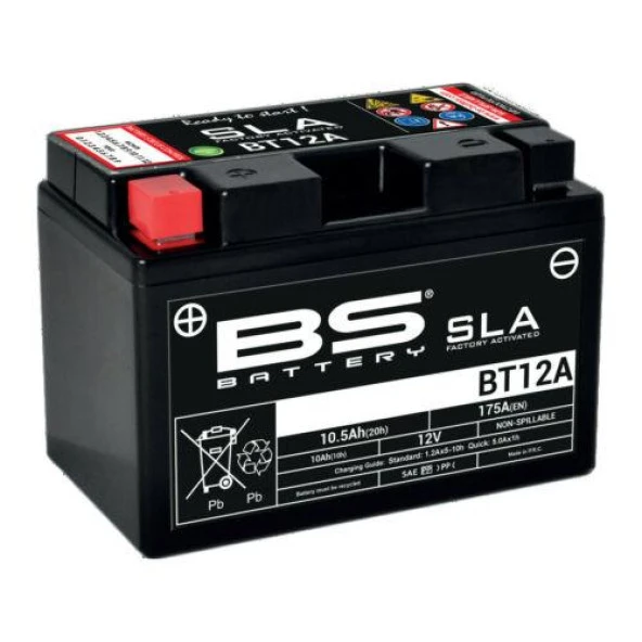 Bs Bt12a Sla 2018-2023 KTM 790 Duke Uyumlu Akü Jel Akü ürün görseli 1