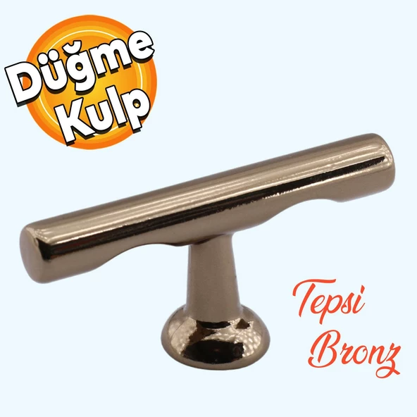 Tepsi Düğme Dolap Mobilya Mutfak Dolabı Çekmece Dolap Kapak Kulpu Kulpları Kulbu Metal Kulp Bronz ürün görseli 1