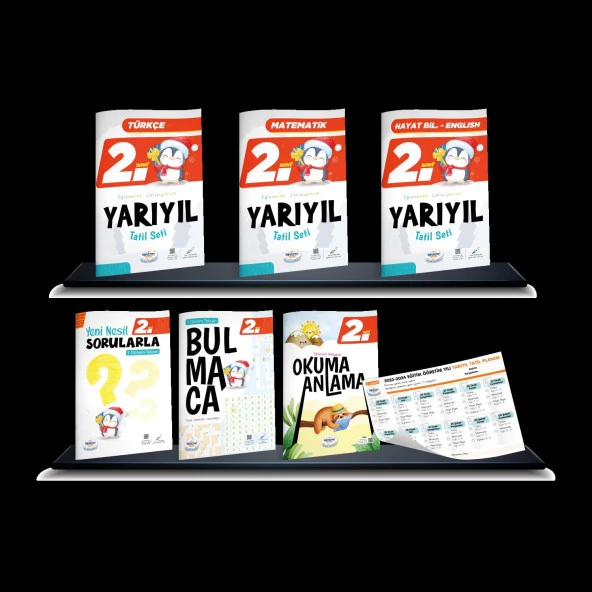 Öğretmen Evde Yayınları 2. Sınıf Yarıyıl Tatil Seti ürün görseli 1