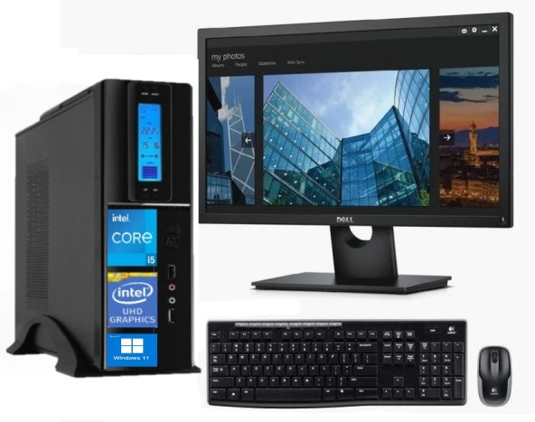 Zetta FLEX SFF Intel Core İ5 12400 16gb 2tb SSD Windows11Pro  21.5 Mon Masa Üstü Bilgisayar ZET22262 ürün görseli 1