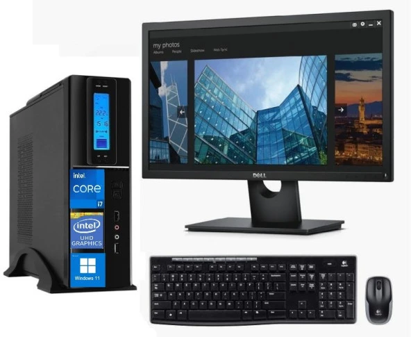 Zetta FLEX SFF Intel Core i7 12700 16gb 2tb SSD Windows11Home  21.5 MasaÜstü Bilgisayar ZET111M46 ürün görseli 1