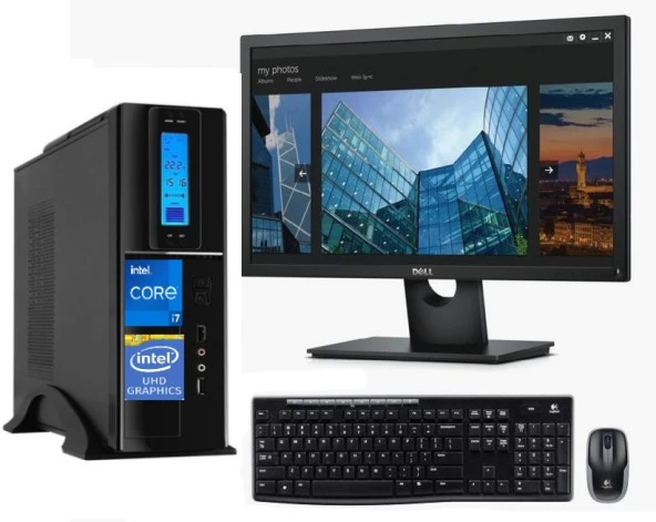 Zetta FLEX SFF Intel Core i7 12700 32GB 2TB SSD Freedos 21.5 MasaÜstü Bilgisayar ZET111M34 ürün görseli 1