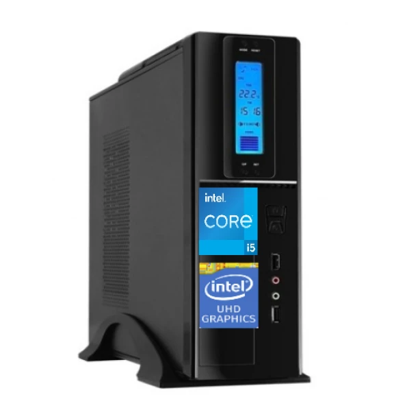 Zetta FLEX SFF Intel Core İ5 12400 32GB 256GB SSD Freedos Masa Üstü Bilgisayar ZET22231 ürün görseli 1