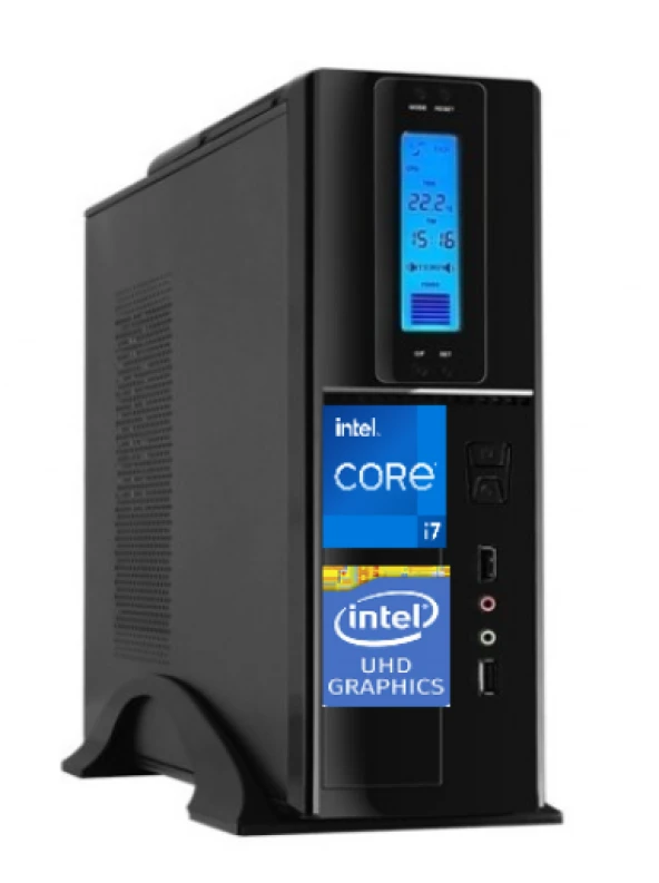 Zetta FLEX SFF Intel Core i7 12700 16GB 1TB SSD Freedos Masa Üstü Bilgisayar ZET11129 ürün görseli 1