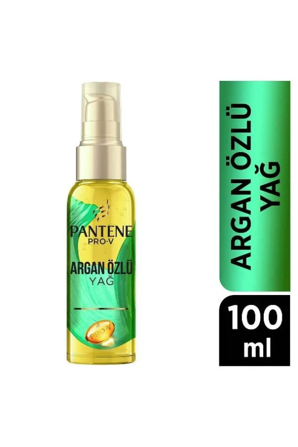 Pantene Doğal Sentez Saç Bakım Serumu Argan Yağlı Elixir 100 Ml ürün görseli 1