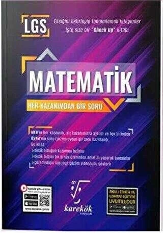 KAREKÖK LGS MATEMATİK HER KAZANIMDAN BİR SORU ürün görseli 1