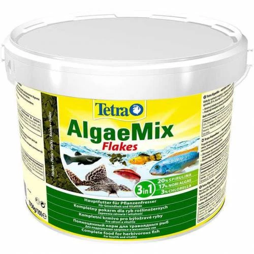 Tetra Algae Mix Flakes 100 gr. (Açık) Bitkisel Pul Balık Yemi SKT:02/2027  Orjinal Anadolu Pet Ürünüdür ürün görseli 1