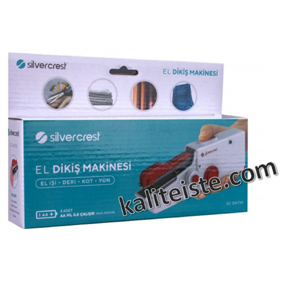 SilverCrest SC-DK730 Kırmızı Beyaz El Dikiş Makinesi ürün görseli 1