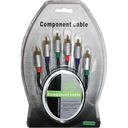 Tunex Kablo 3rca 3rca Yuv Component 2mt Tunex TNX-3028/14 ürün görseli 1