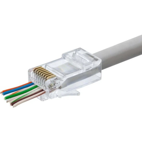 Hadron HDX5030(4653) Jak Cat6 EZRJ45 100LÜ Pk ürün görseli 1
