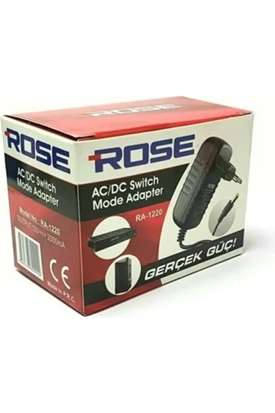 RA-1220 12V 2A Adaptör Ac/dc Switch Mode Adaptör ürün görseli 1