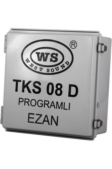 West Sound Tks 08 D Direk Tipi Programlı Ezan Saati ürün görseli 1