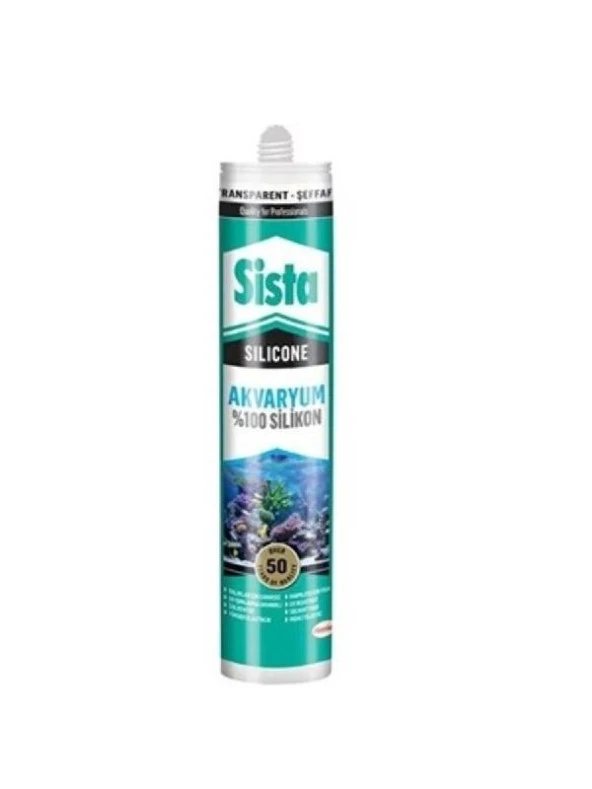 Sista Akvaryum Silikonu 280 ml Şeffaf ürün görseli 1