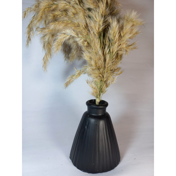 PAMPAS VAZOSU SİYAH - Resim 5