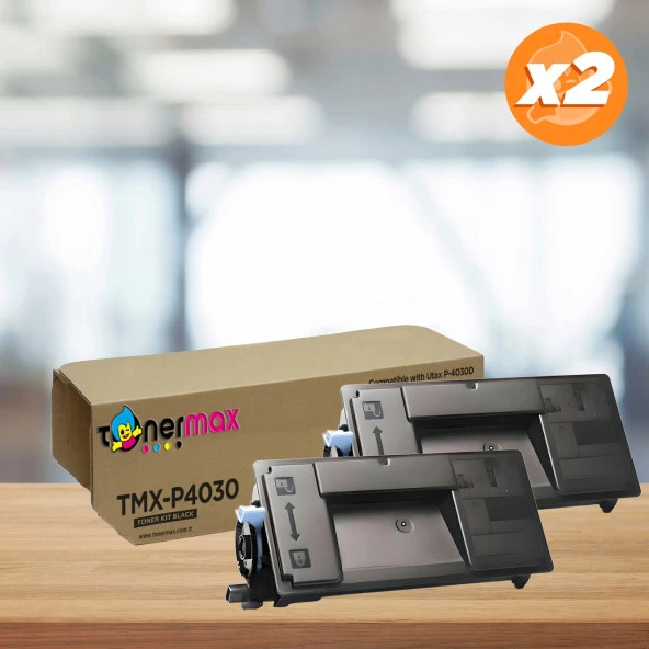 Triumph-Adler P-4035Mfp Muadil Toner 2'li Avantaj Paket / TMX-P4030 / P4035Mfp ürün görseli 1