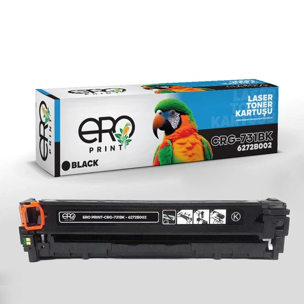 Canon CRG-731BK Siyah Muadil Toner ürün görseli 1
