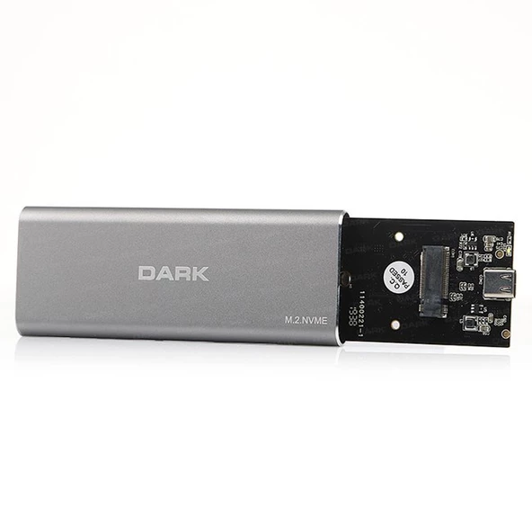 Dark DK-AC-DSEM4 Type-C Gen2- M.2 NVMe Disk Kutusu - Resim 2