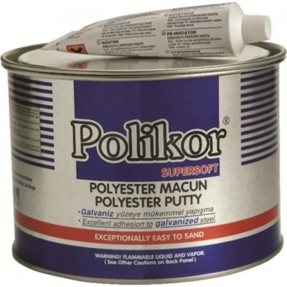 POLİKOR POLYESTER ÇELİK MACUN 450 GRAM ürün görseli 1